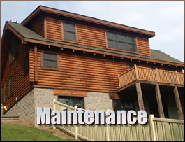  South Salem, Ohio Log Home Maintenance