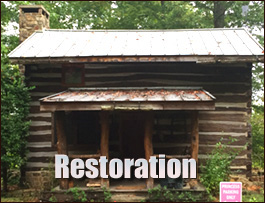 Historic Log Cabin Restoration  South Salem, Ohio